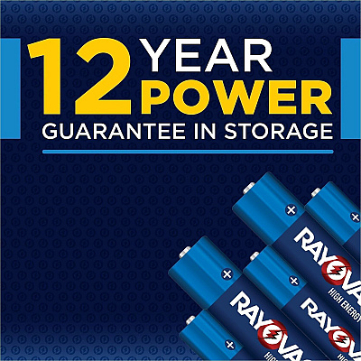 Rayovac Alkaline AA Batteries (81530PP)