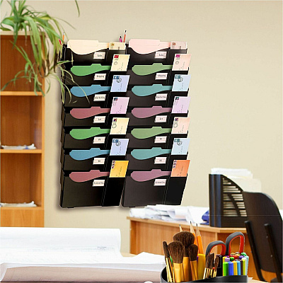 Business Source Grande Central 7-Section Filing System (08174)