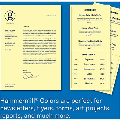 Hammermill 24lb Color Paper (104307CT)
