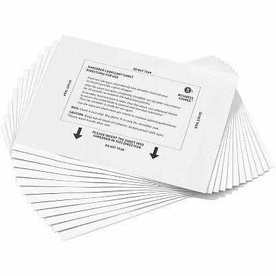Business Source Shredder Lubricant Sheets (38026CT)