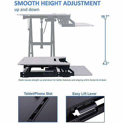 Rocelco R VADRG-DM2 Sit-to-Stand Bundle