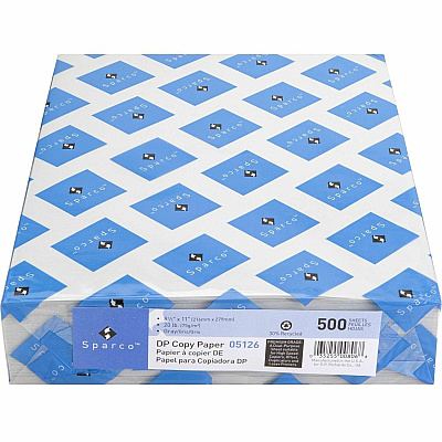 Sparco Premium Grade Pastel Color Copy Paper (05126CT)