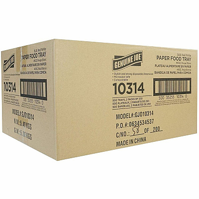 Genuine Joe Paper Food Tray (10314)