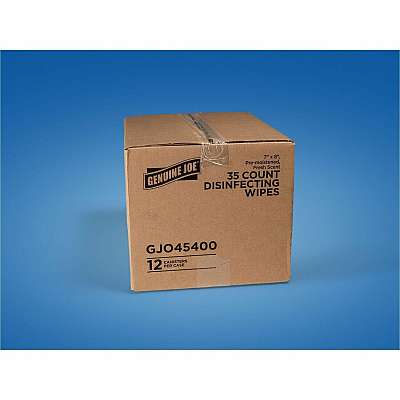 Genuine Joe Broad-Spectrum Disinfectant Wipes (45400)