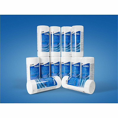 Genuine Joe Broad-Spectrum Disinfectant Wipes (45400)