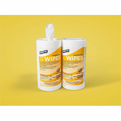 Genuine Joe Broad-Spectrum Disinfectant Wipes (45500)