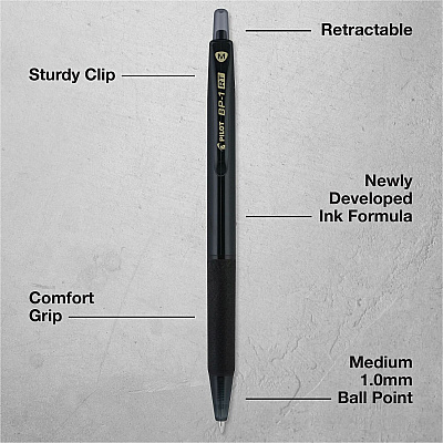 Pilot BP-1 RT Ballpoint Pens (21634)