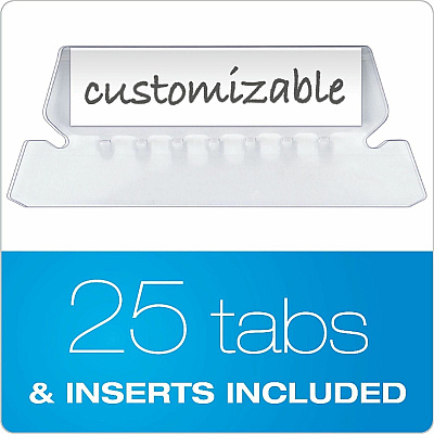 Business Source 1/5 Tab Cut Letter Hanging Folder (14120)