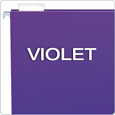 Business Source 1/5 Tab Cut Letter Hanging Folder (14120)