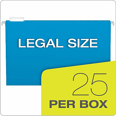 Business Source 1/5 Tab Cut Legal Hanging Folder (14221)