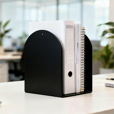 Business Source Steel Bookends (54071CT)