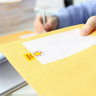Business Source Sign Here Arrow Page Flags (99005CT)