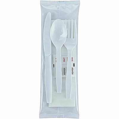 Genuine Joe 6-Piece Medium-Weight Utensil Kit (58927)
