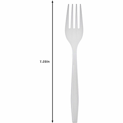 Genuine Joe Heavy-Weight Polypropylene Cutlery (30419)