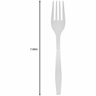 Genuine Joe Heavy-Weight Polypropylene Cutlery (30415)