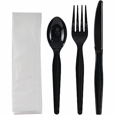 Genuine Joe 4-Piece Heavyweight Utensil Kit (58932)