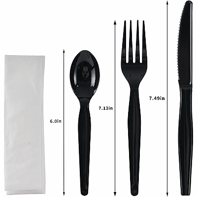 Genuine Joe 4-Piece Heavyweight Utensil Kit (58932)