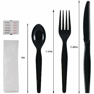 Genuine Joe 6-Piece Heavyweight Utensil Kit (58933)