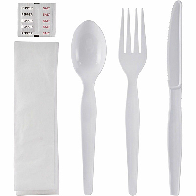 Genuine Joe 6-Piece Heavyweight Utensil Kit (58931)