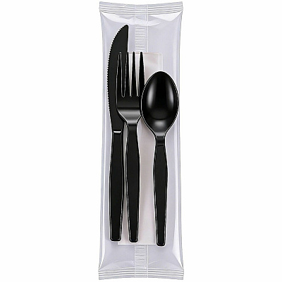 Genuine Joe 4-Piece Medium-Weight Utensil Kit (58928)