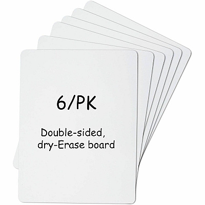 Lorell Double-Sided Dry-Erase Lap Boards (43910)