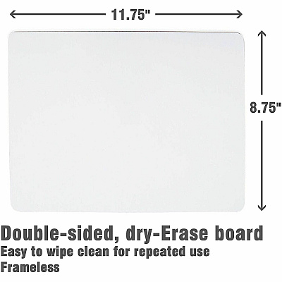 Lorell Double-Sided Dry-Erase Lap Boards (43910)