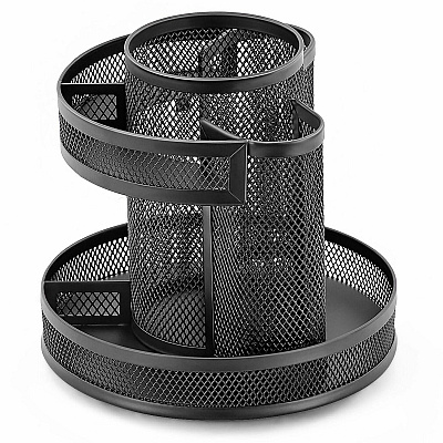 Lorell Multi-Compartment Rotating Desk Organizer (84137CT)