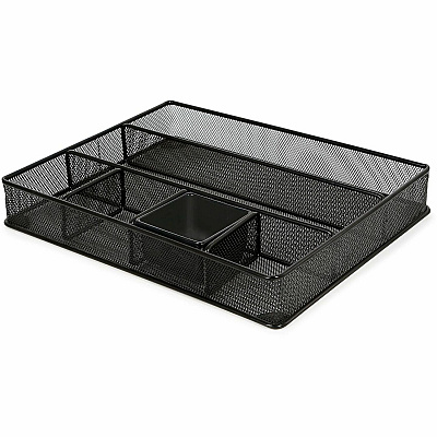 Lorell Multi-Compartment Mesh Drawer Organizer (84136CT)
