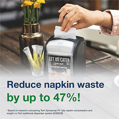 TORK Xpressnap Fit Dispenser Napkins (800700)