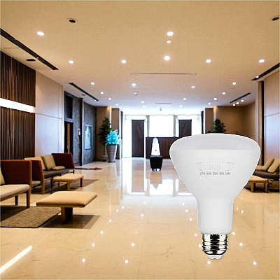 Satco CCT-Selectable BR LED Dimmable Bulbs (S11781)