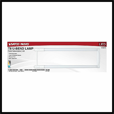 Satco LED Filament U-Bend Bulb (S18413)