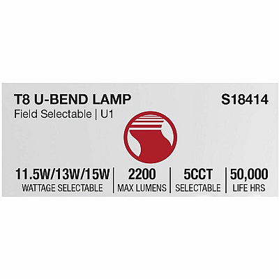 Satco LED Filament U-Bend Bulb (S18414)