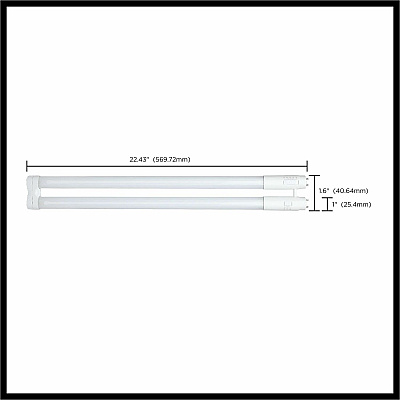Satco LED Filament U-Bend Bulb (S18414)