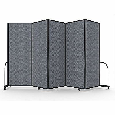 Screenflex Full Motion Room Dividers (FSH765BDG)
