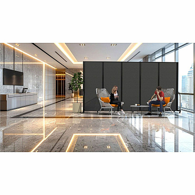 Screenflex Full Motion Room Dividers (FSH605BDB)
