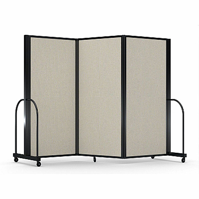 Screenflex Full Motion Room Dividers (FSH603BSND)