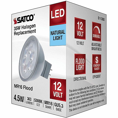 Satco LED MR16 Lightbulb (S11395)