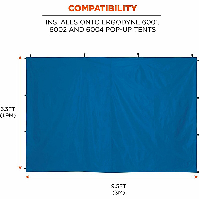 ergodyne SHAX 6194 Pop-Up Tent Sidewall (12922)