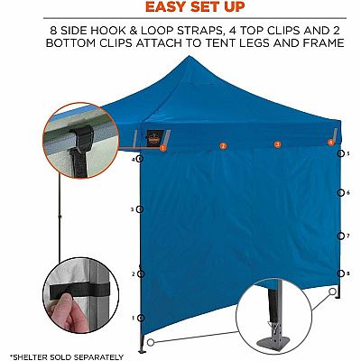 ergodyne SHAX 6194 Pop-Up Tent Sidewall (12922)
