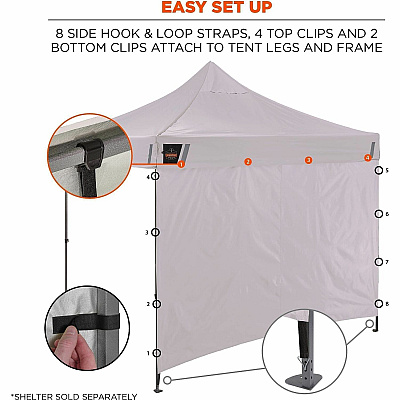 ergodyne SHAX 6194 Pop-Up Tent Sidewall (12923)