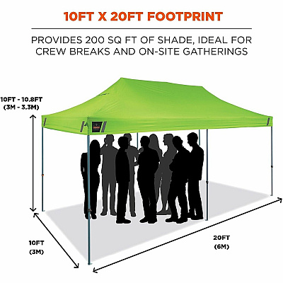 ergodyne SHAX 6004 Heavy-Duty Pop-Up Tent (12909)