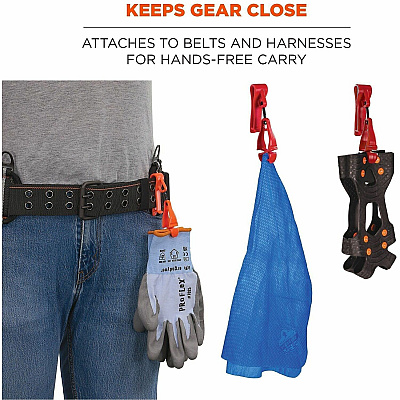 ergodyne Squids 3425 Swiveling Glove Clip Holder (19553)