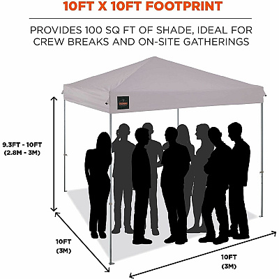 ergodyne SHAX 6001 Lightweight Pop-Up Tent (12914)