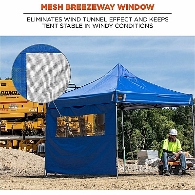 ergodyne SHAX 6195 Sidewall with Mesh Window (12928)