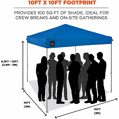 ergodyne SHAX 6001 Lightweight Pop-Up Tent (12913)