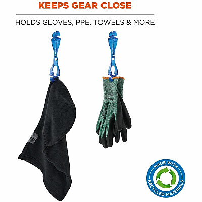ergodyne Squids 3400-ECO Recycled Glove Clip Holder (19227)