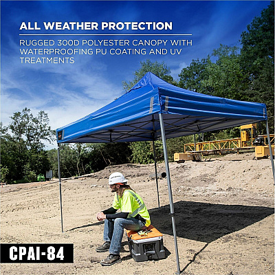 ergodyne SHAX 6002 Heavy-Duty Pop-Up Tent (12907)