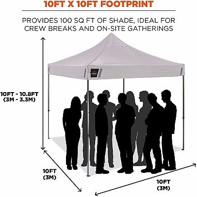 ergodyne SHAX 6002 Heavy-Duty Pop-Up Tent (12908)