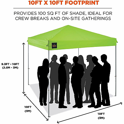 ergodyne SHAX 6001 Lightweight Pop-Up Tent (12912)