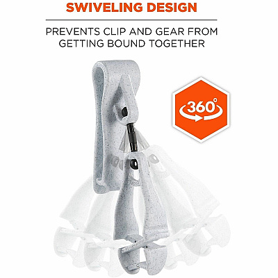 ergodyne Squids 3425 Swiveling Glove Clip Holder (19555)